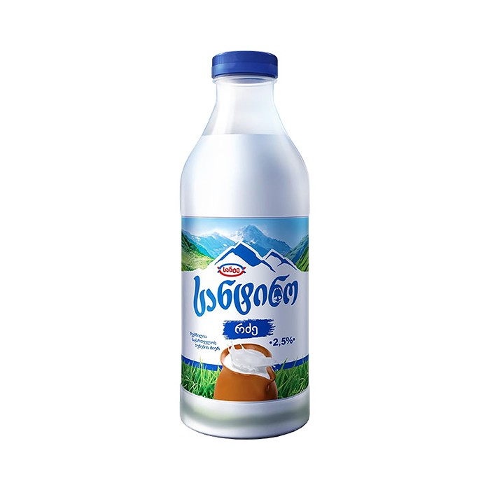 „სანტინო“ რძე პასტერიზებული 2.5% 950 მლ