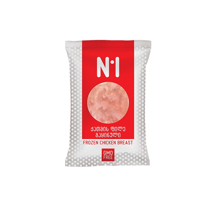 „N1“ ქათმის ფილე, გაყინული 1 კგ