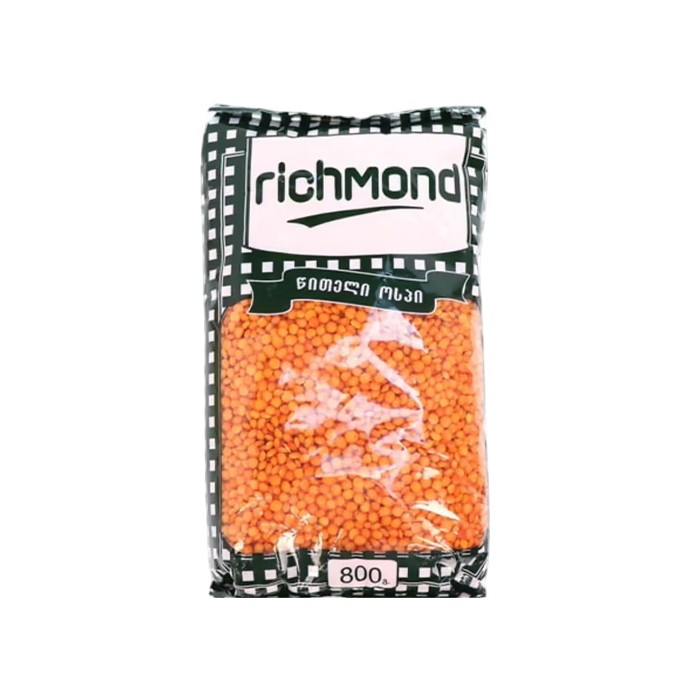 „რიჩმონდი“ ოსპი წითელი 800 გ