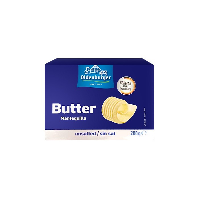 „ოლდენბურგერი“ კარაქი ნაღების 82% 200 გ