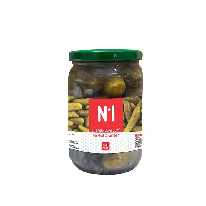 „N1“ კონსერვი მჟავე კიტრის 720 მლ