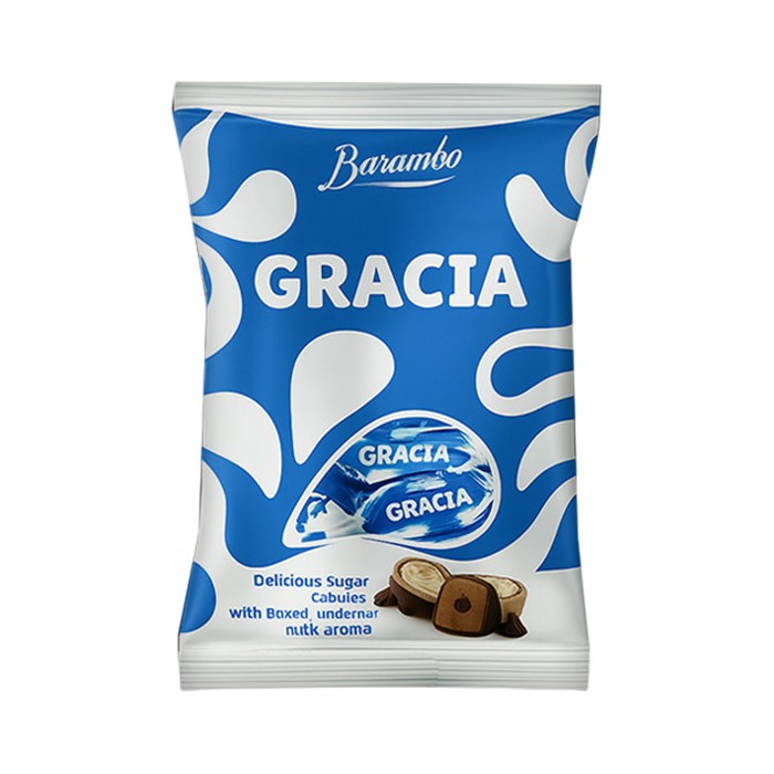 „ბარამბო“ შოკოლადის კანფეტი „გრაცია“ შესქ.რძით 200 გ