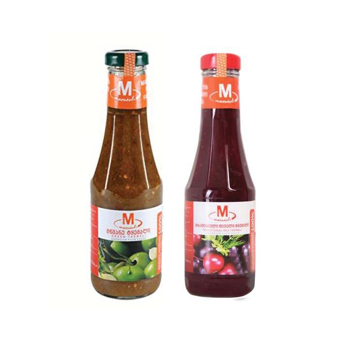 „მარნეული“ ტყემალი წითელი/მწვანე 530 გ