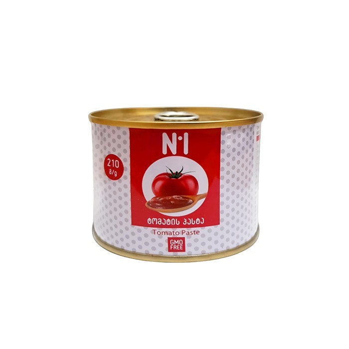„N1“ ტომატ პასტა  210 გ