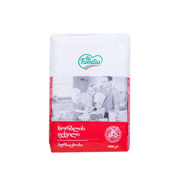 „ლა ფამილია“ ფქვილი ხორბლის , პურსაცხობი 1 კგ