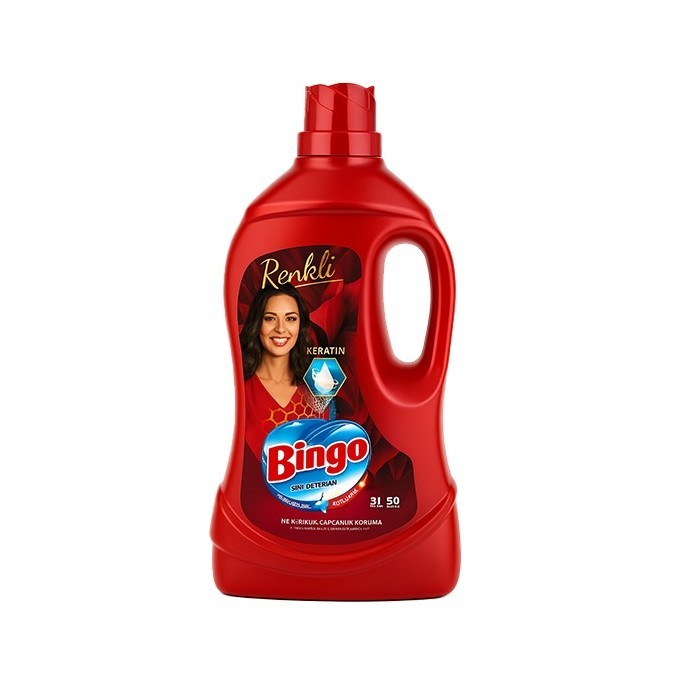 „ბინგო“ სარეცხი გელი, ფერადი 3 ლ