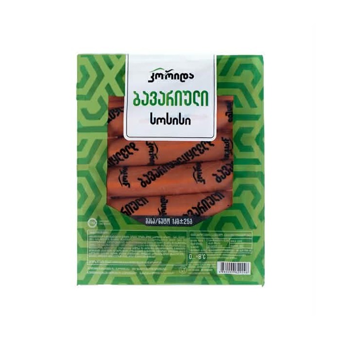 „კორიდა“ სოსისი „ბავარიული“ 1 კგ