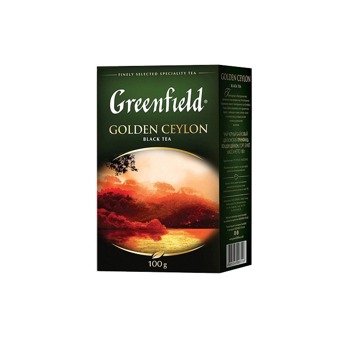 „გრინფილდი“ ჩაი შავი „კენიური მზის ამოსვლა“ 100 გ