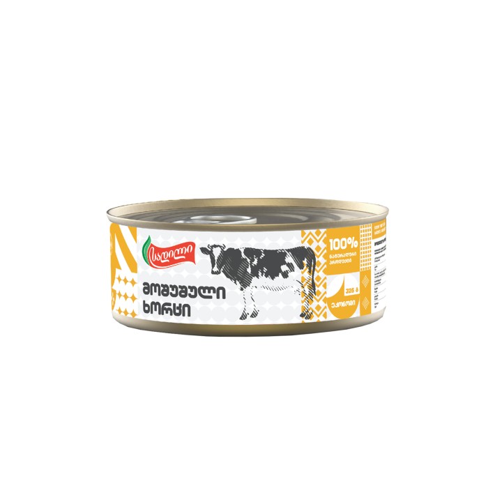 „სადილი“ ხორცის კონსერვი საქონლის 325 გ