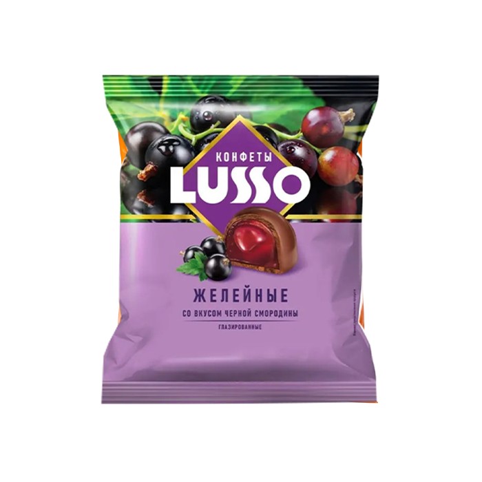 „იაშკინო“ შოკოლადის კანფეტი „ლუსო“ მოცხარით 190 გ