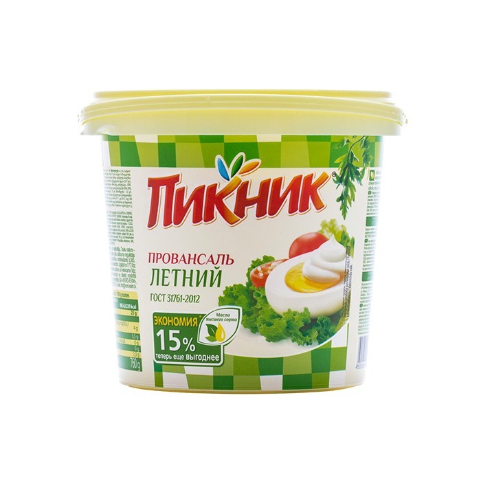 „პიკნიკი“ მაიონეზი „პროვანსალი“ 760 გ