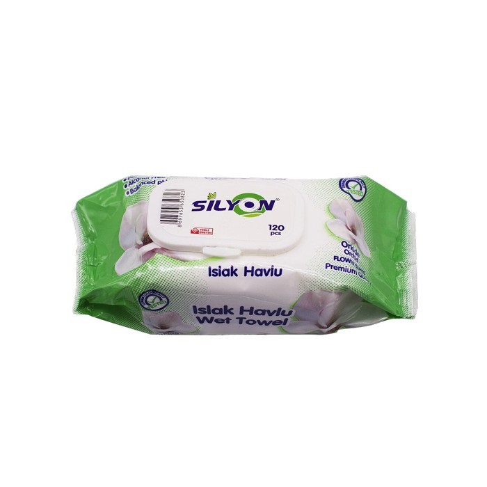 „სილიონ“ სველი ხელსახოცი 120 ც.