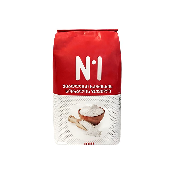 „N1“ უ.ხ. ფქვილი ხორბლის 2კგ