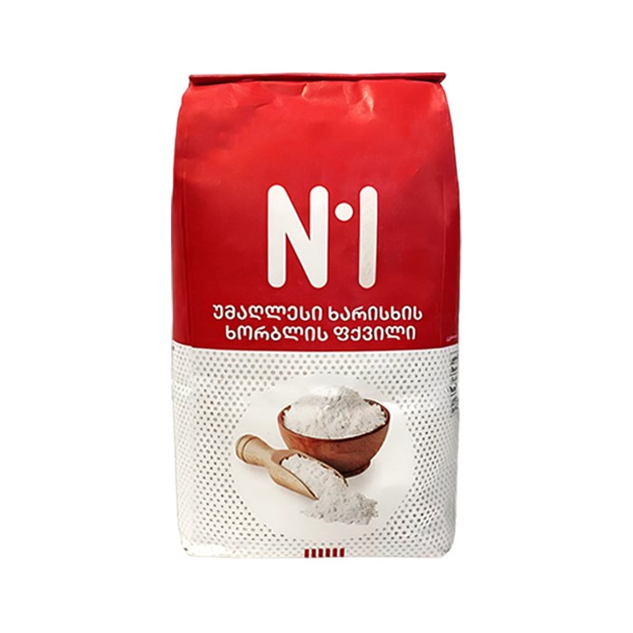 „N1“ უ.ხ. ფქვილი ხორბლის 2 კგ